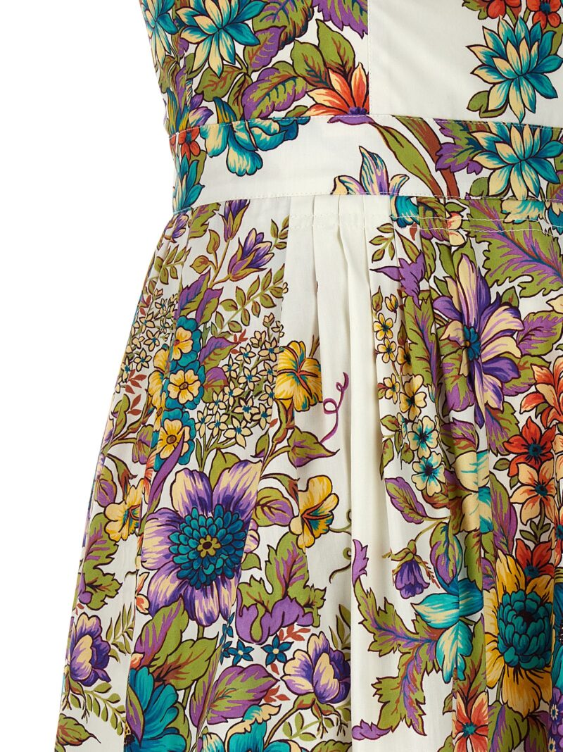 Floral print maxi dress 100% cotton ETRO Multicolor