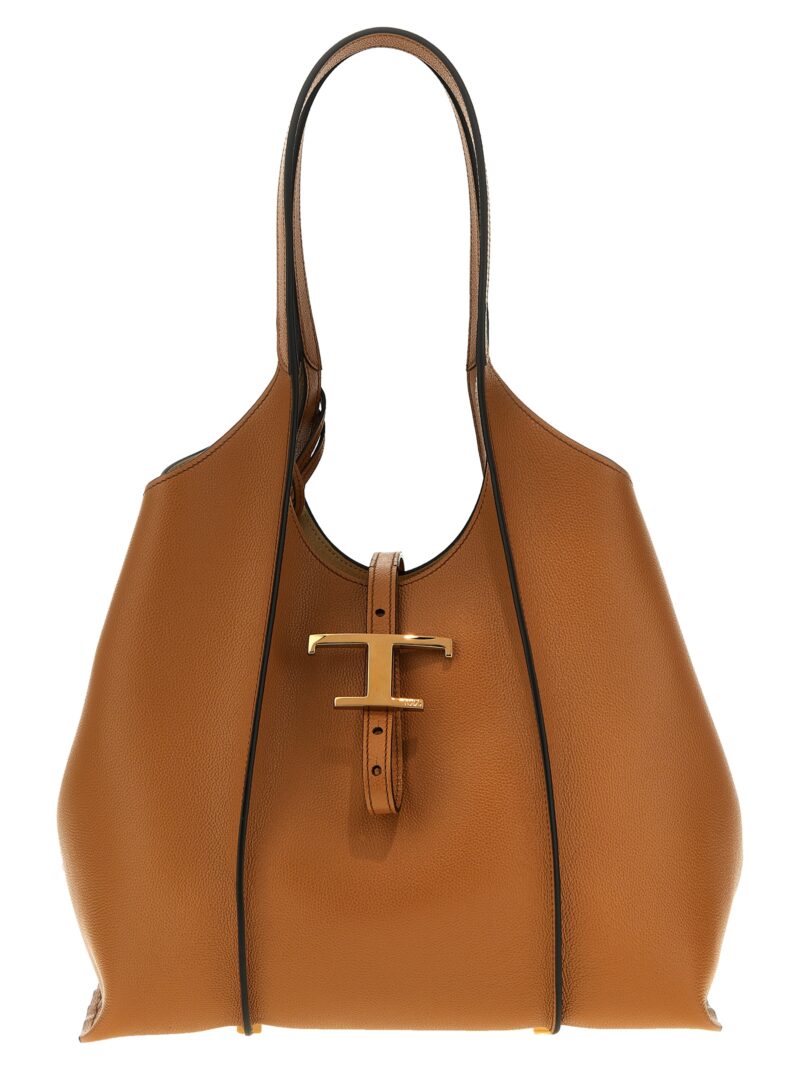 'T Timeless' mini shopping bag TOD'S Brown