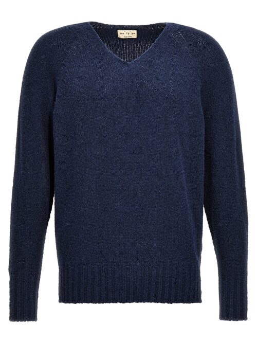 V-neck sweater MA'RY'YA Blue