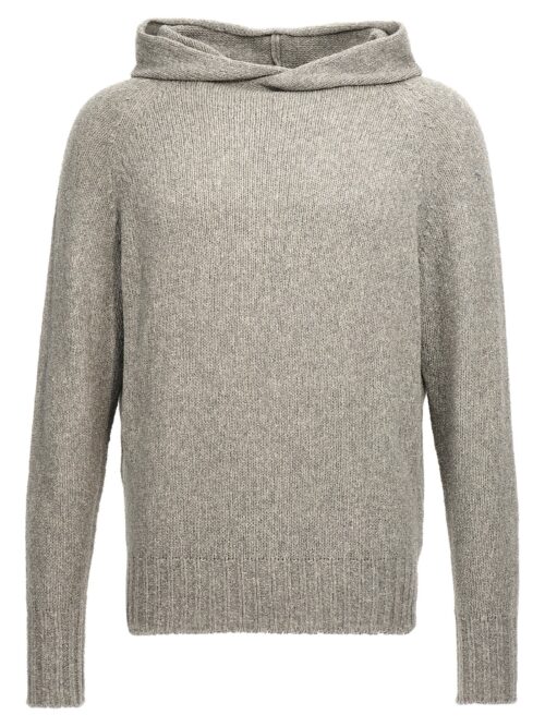 Hooded sweater MA'RY'YA Gray