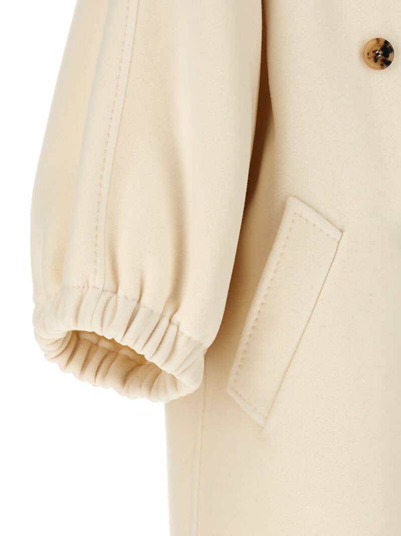 'Zaffo' coat 100% cashmere MAX MARA White