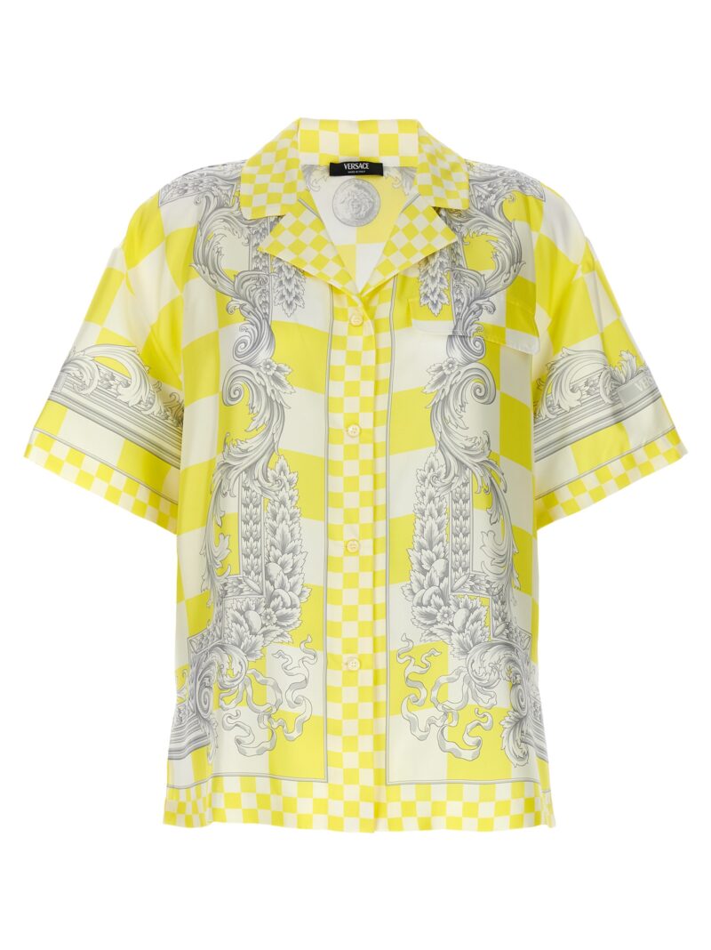 'Medusa Contrasto' shirt VERSACE Yellow