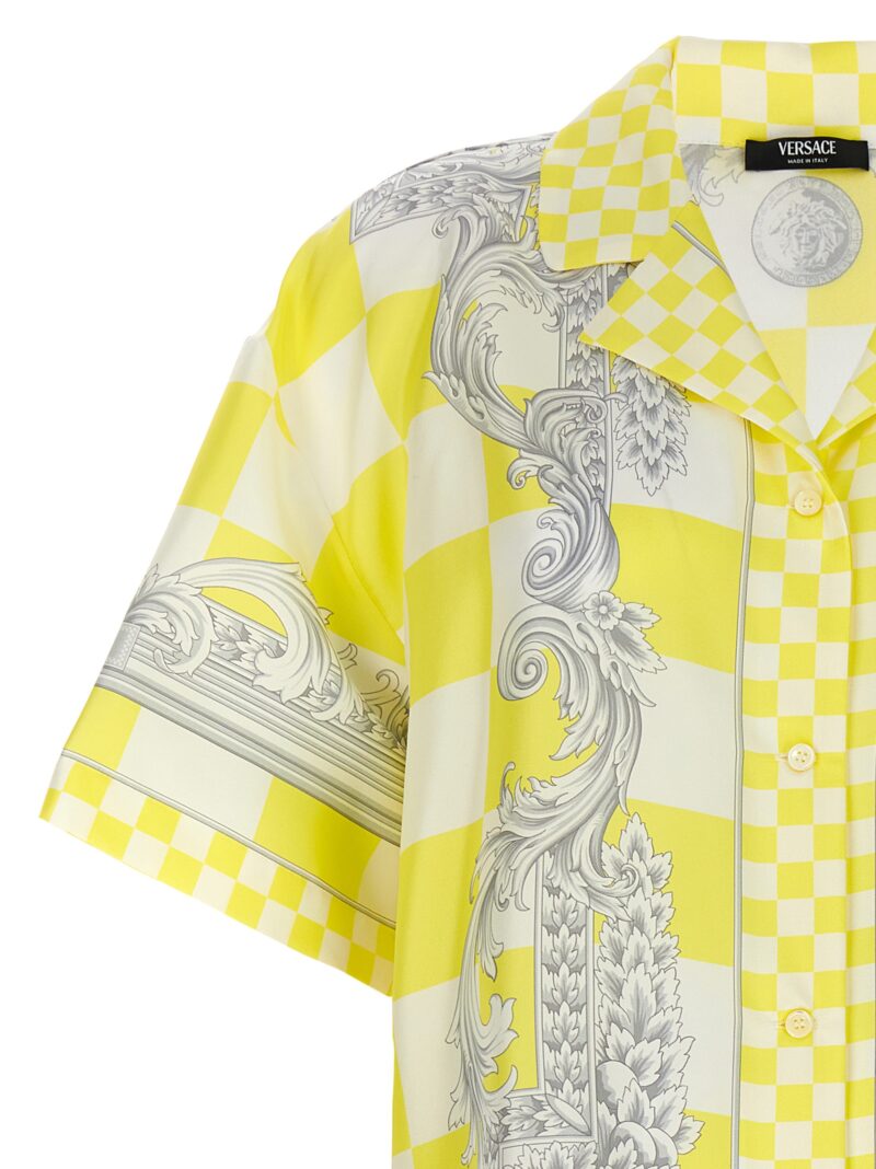 'Medusa Contrasto' shirt Woman VERSACE Yellow