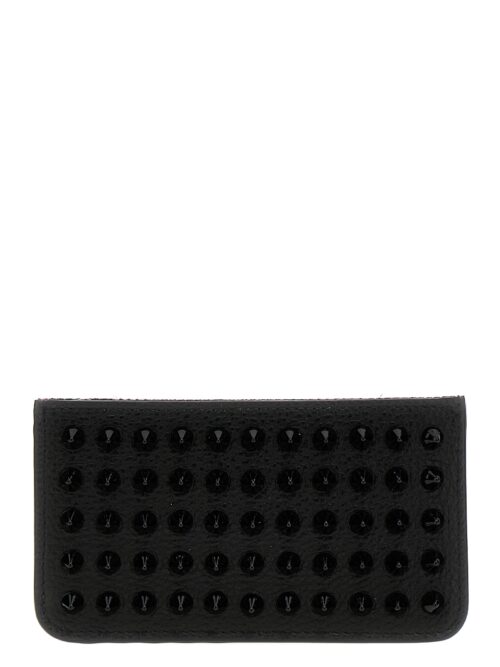 Card holder 'Credilou' CHRISTIAN LOUBOUTIN Black