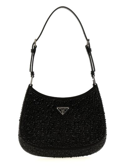 'Cleo' shoulder bag PRADA Black