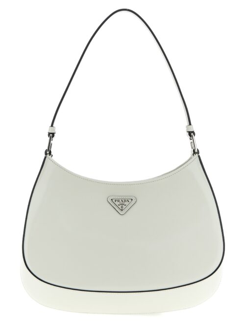 'Cleo' shoulder bag PRADA White