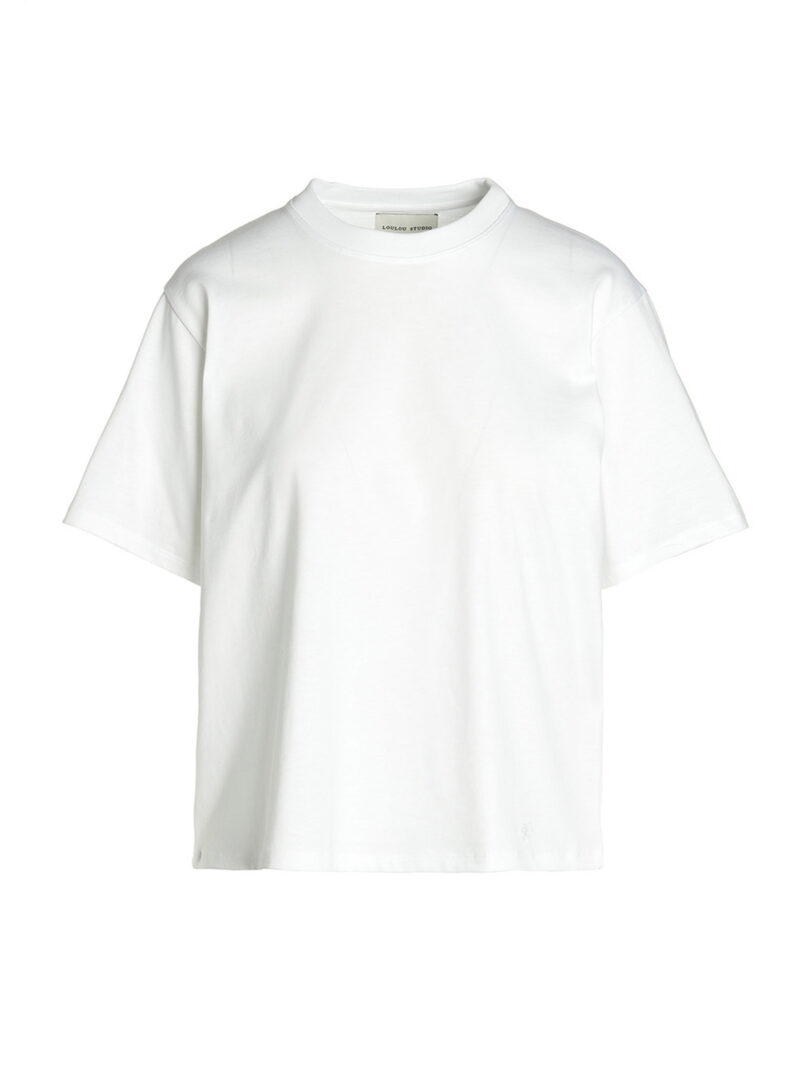 'Telanto' T-shirt LOULOU STUDIO White