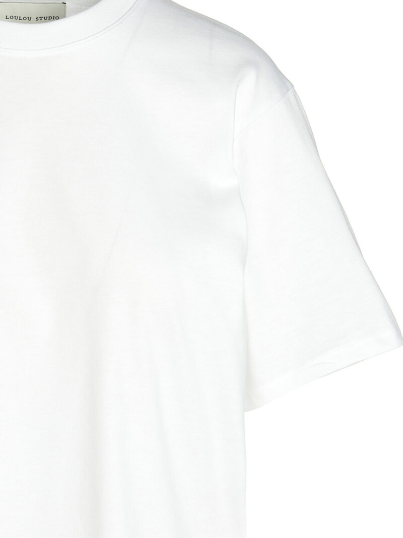 'Telanto' T-shirt Woman LOULOU STUDIO White