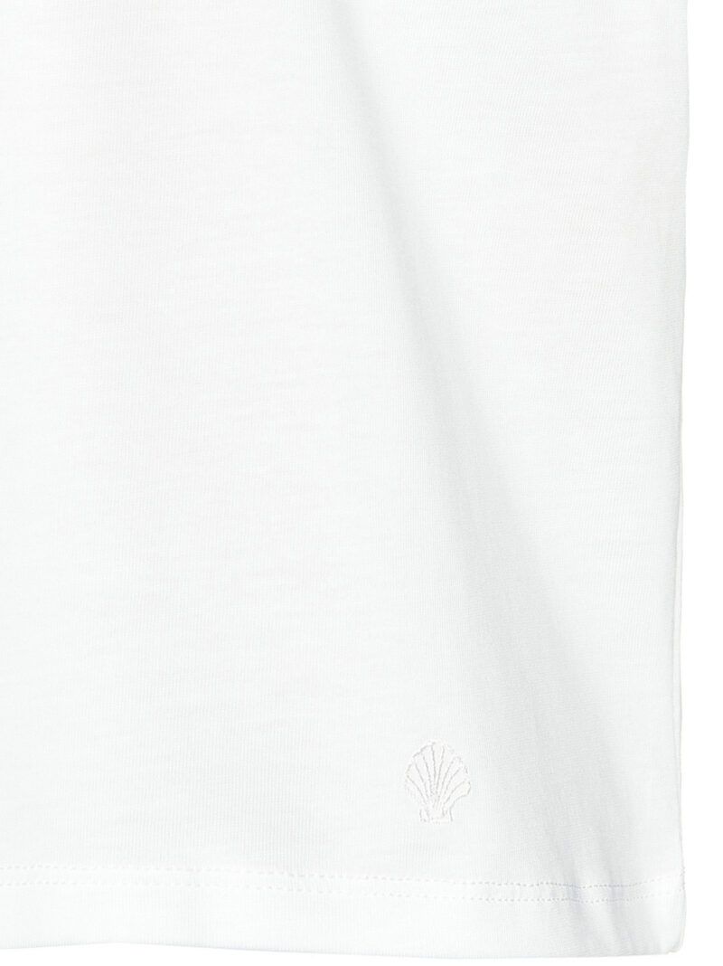 'Telanto' T-shirt 100% cotton LOULOU STUDIO White