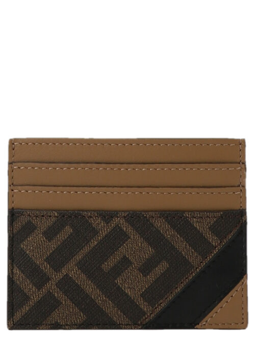 'Fendi Diagonal' card holder FENDI Multicolor