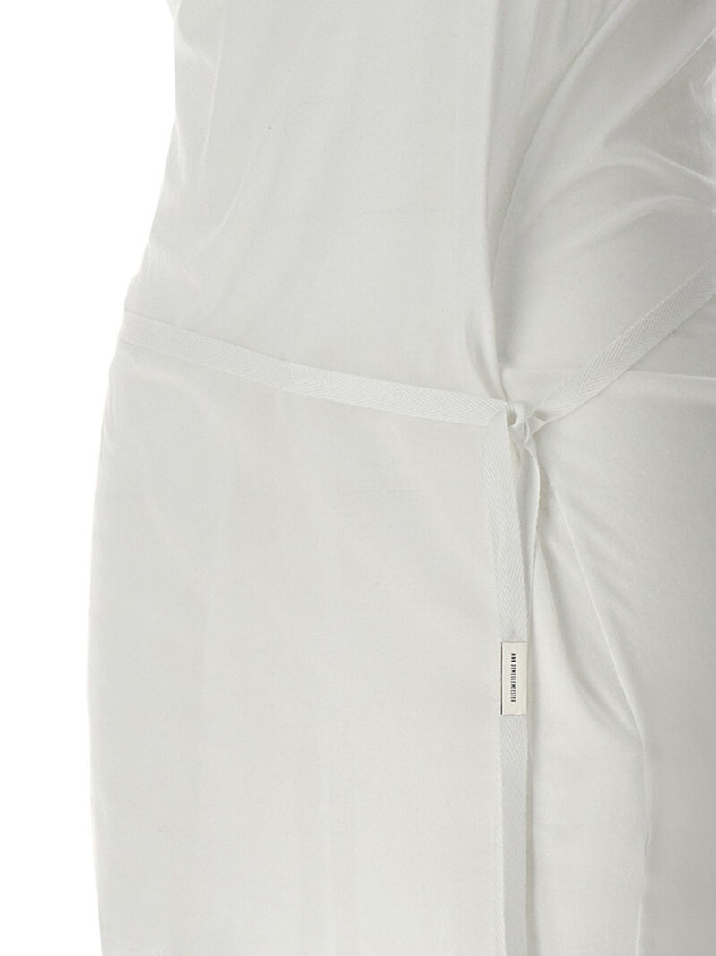 'Moora' dress 100% cotton ANN DEMEULEMEESTER White