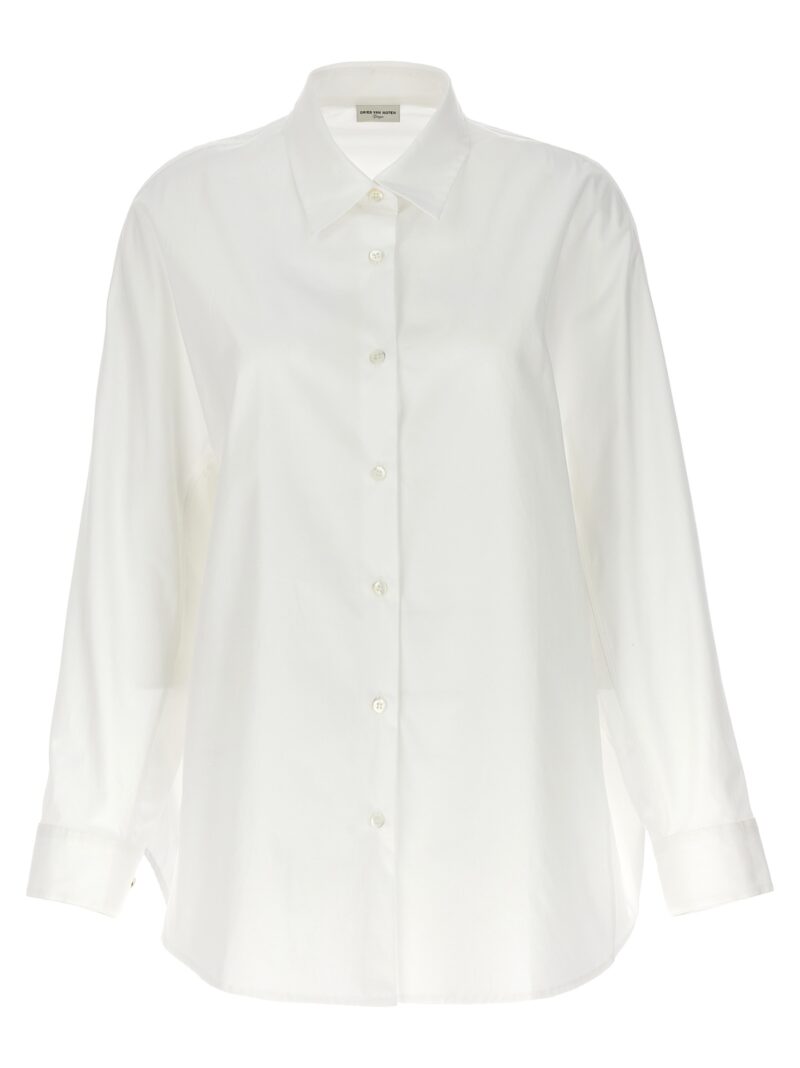 'Casio' shirt DRIES VAN NOTEN White