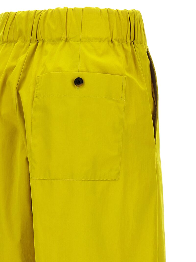 'Pila' trousers 100% cotton DRIES VAN NOTEN Yellow
