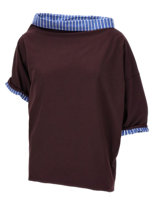 'Henessa' t-shirt DRIES VAN NOTEN Bordeaux