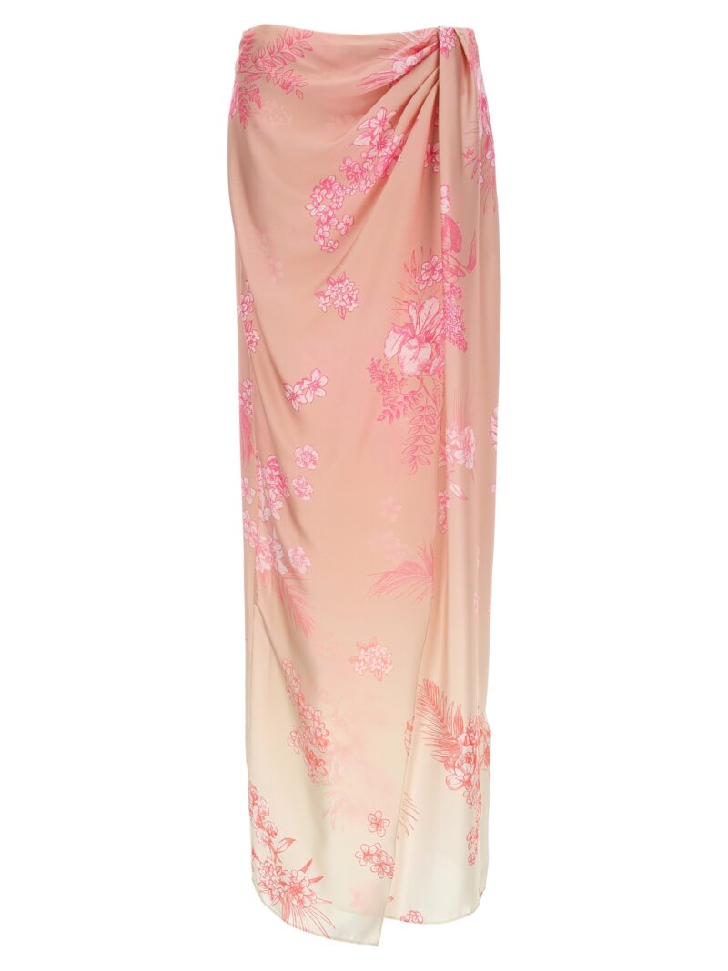Floral print skirt TWIN SET Pink