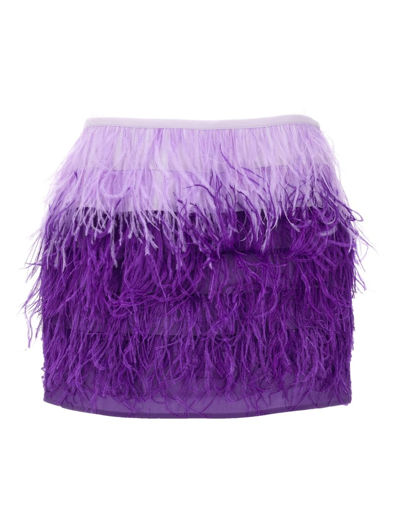 'MYFO' mini skirt TWIN SET Purple