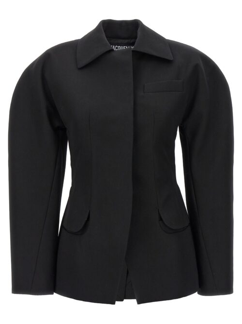 'La Veste Castagna' blazer JACQUEMUS Black