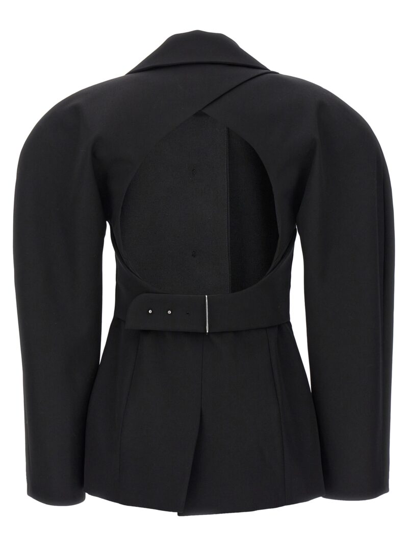 'La Veste Castagna' blazer 24E241JA0521543BLACK JACQUEMUS Black