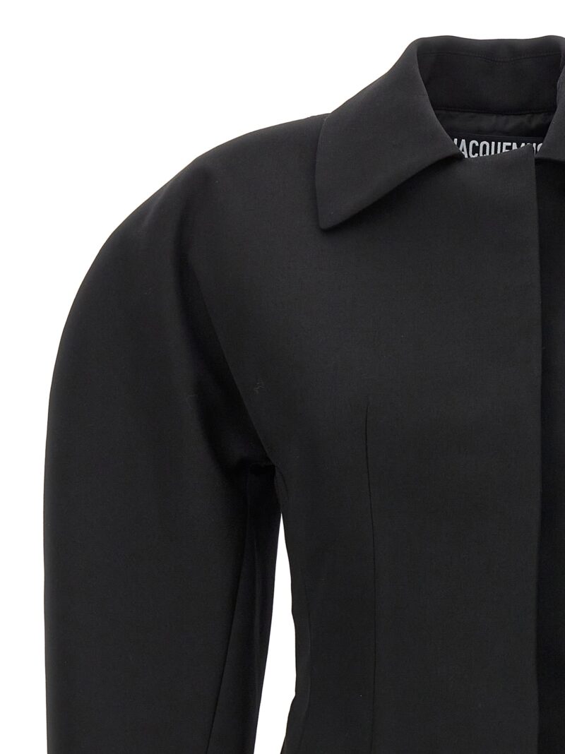 'La Veste Castagna' blazer Woman JACQUEMUS Black