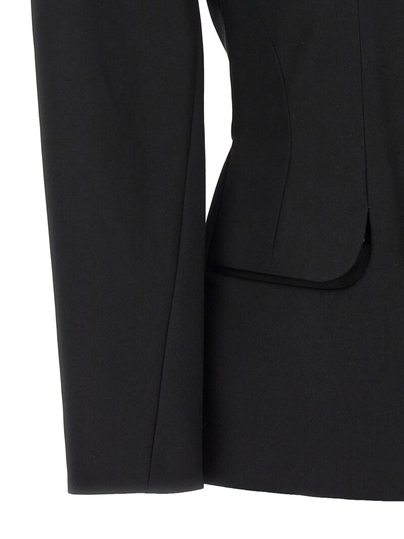 'La Veste Castagna' blazer 100% virgin wool JACQUEMUS Black