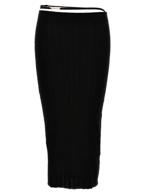 'La jupe Pralù' skirt JACQUEMUS Black