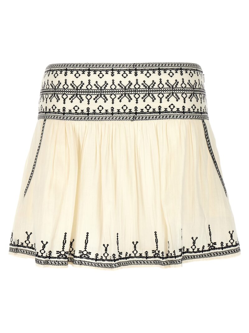 'Picadilia' skirt MARANT ETOILE White/Black