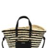 'Cadix Mini' shopping bag ISABEL MARANT White/Black