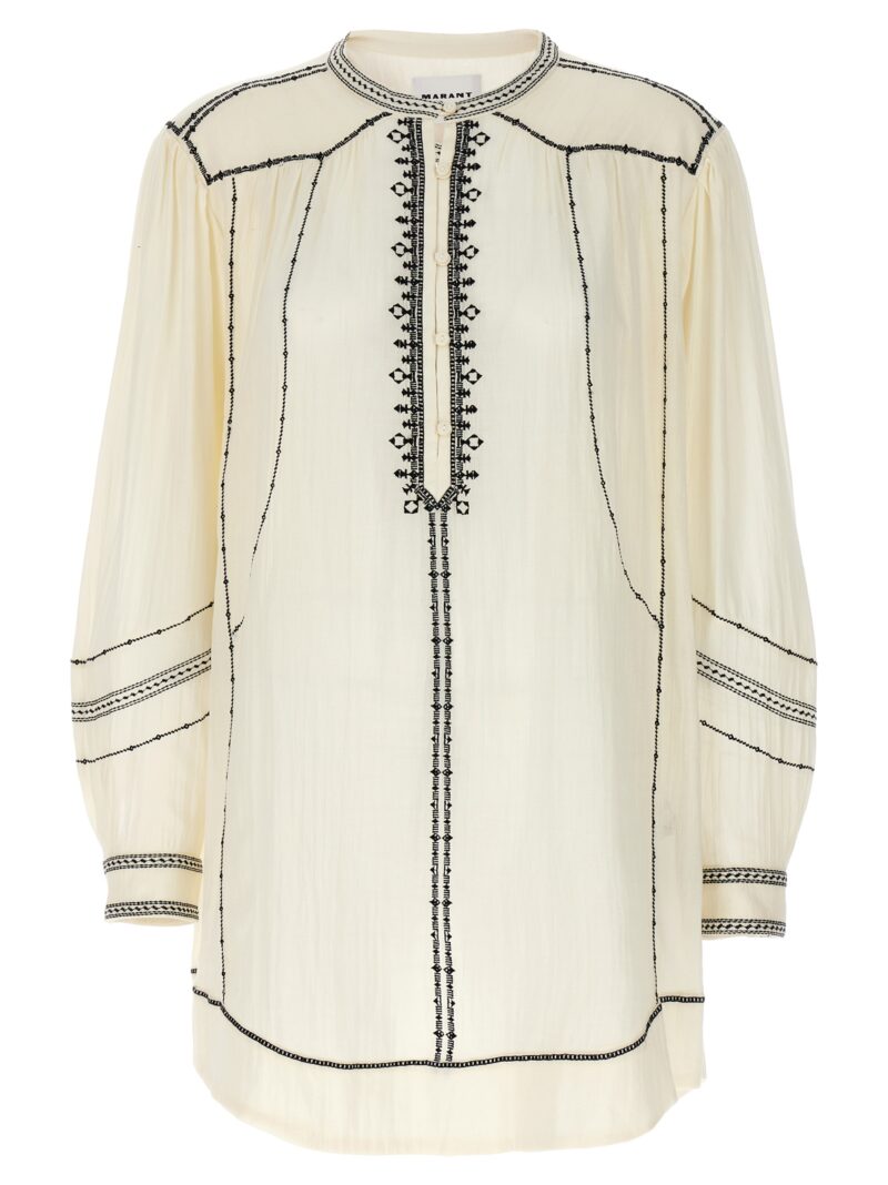 'Pradel' dress MARANT ETOILE White/Black