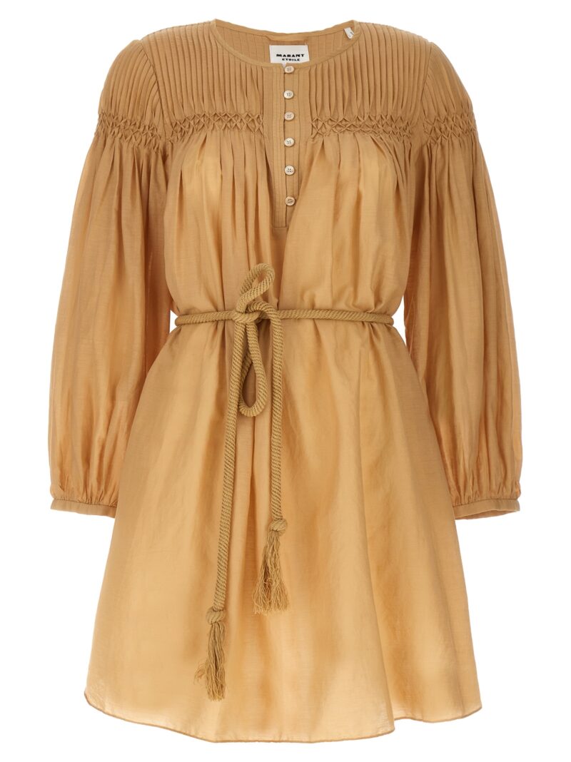 'Adeliani' dress MARANT ETOILE Beige