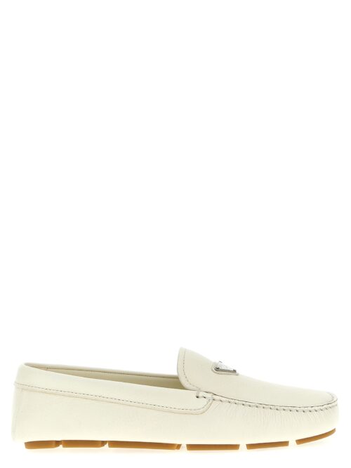 'Driver' loafers PRADA White