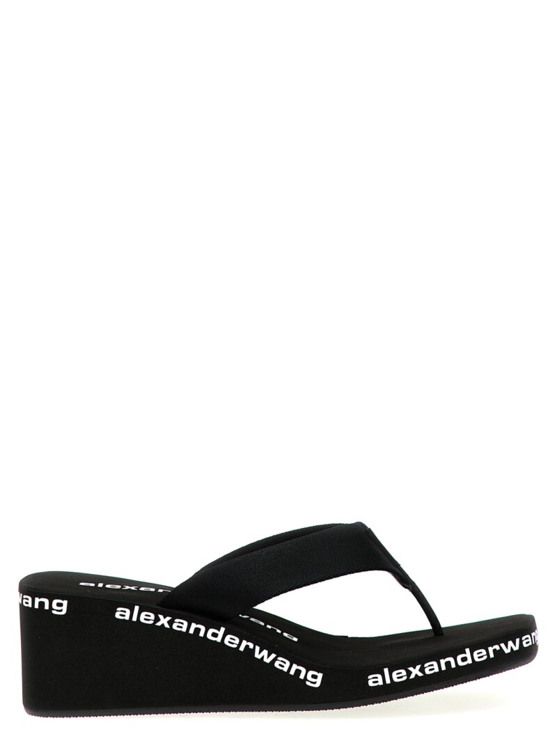 'Wedge Flip Flop' sandals ALEXANDER WANG Black
