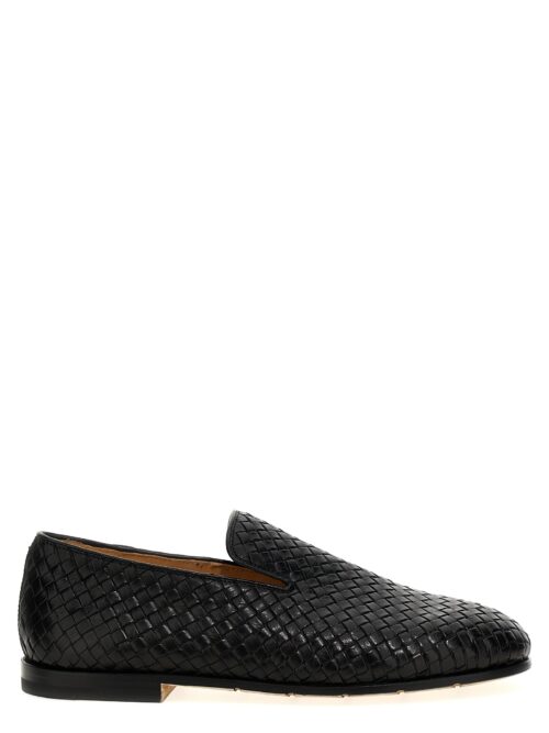 Braided leather loafers PREMIATA Black