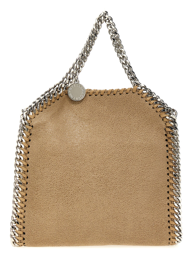 Micro 'Falabella' handbag STELLA MCCARTNEY Beige