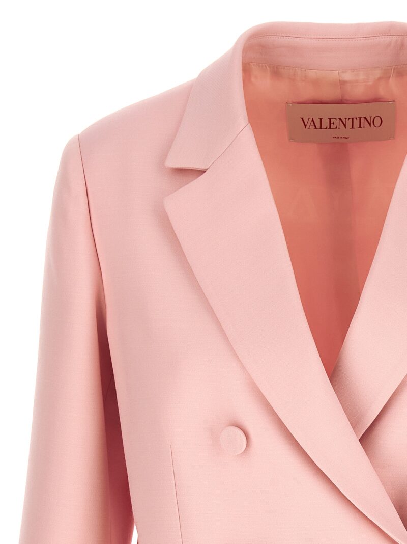 Double-breasted blazer Woman VALENTINO GARAVANI Pink