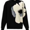 Valentino Flower Portrait sweatshirt VALENTINO GARAVANI White/Black