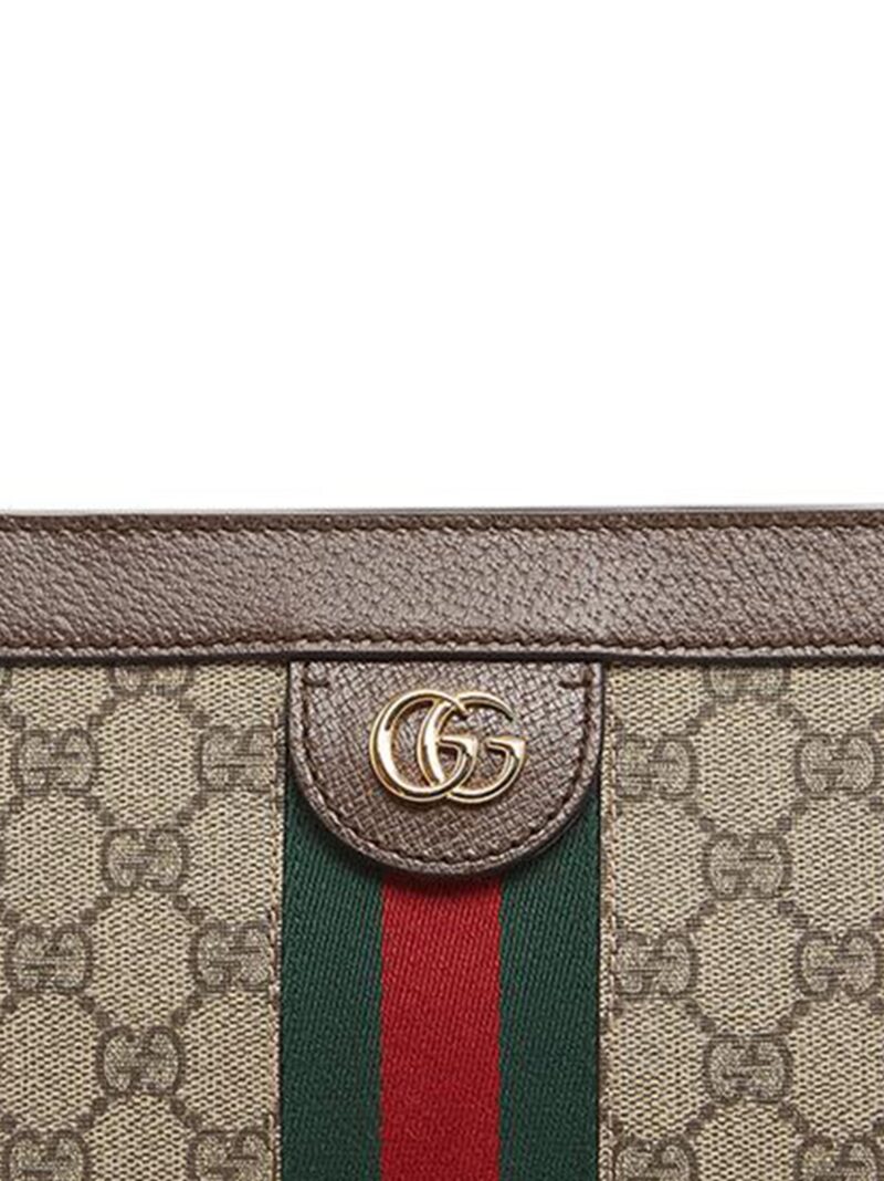'Ophidia GG' small shoulder bag Woman GUCCI Beige