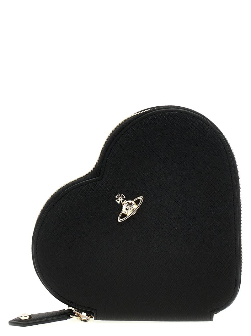'Saffiano Heart' crossbody bag VIVIENNE WESTWOOD Black