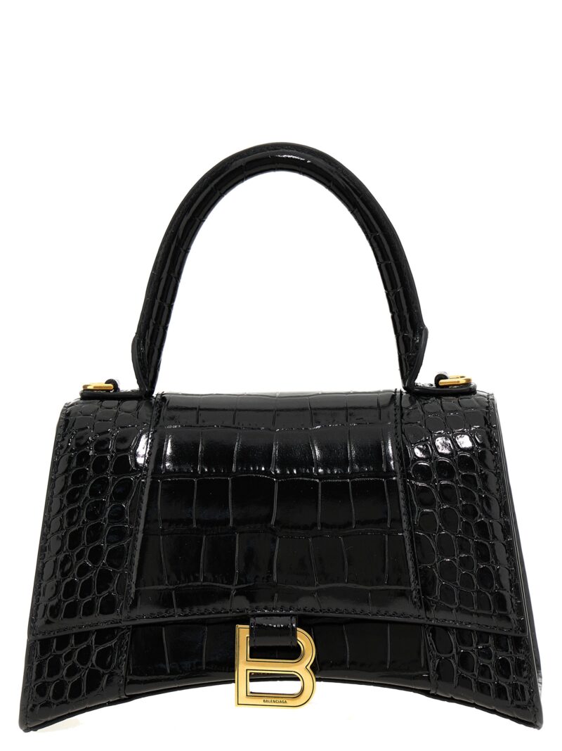 'Hourglass S' handbag BALENCIAGA Black