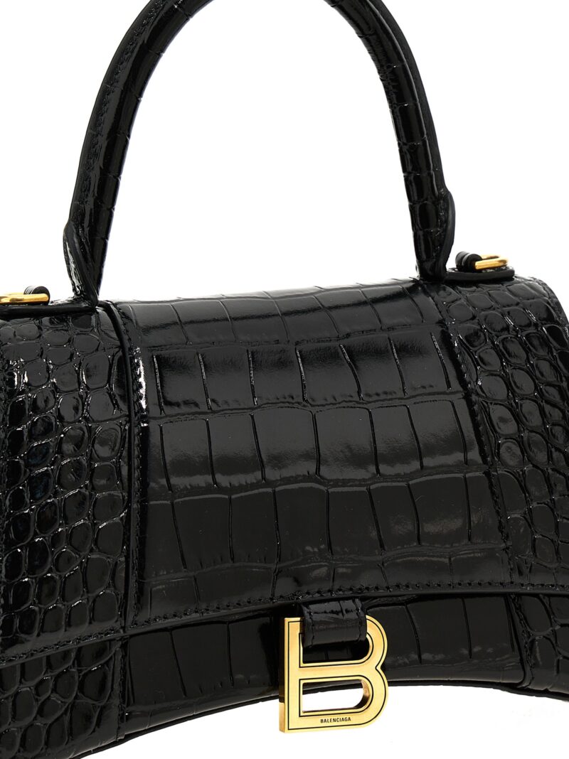 'Hourglass S' handbag Woman BALENCIAGA Black