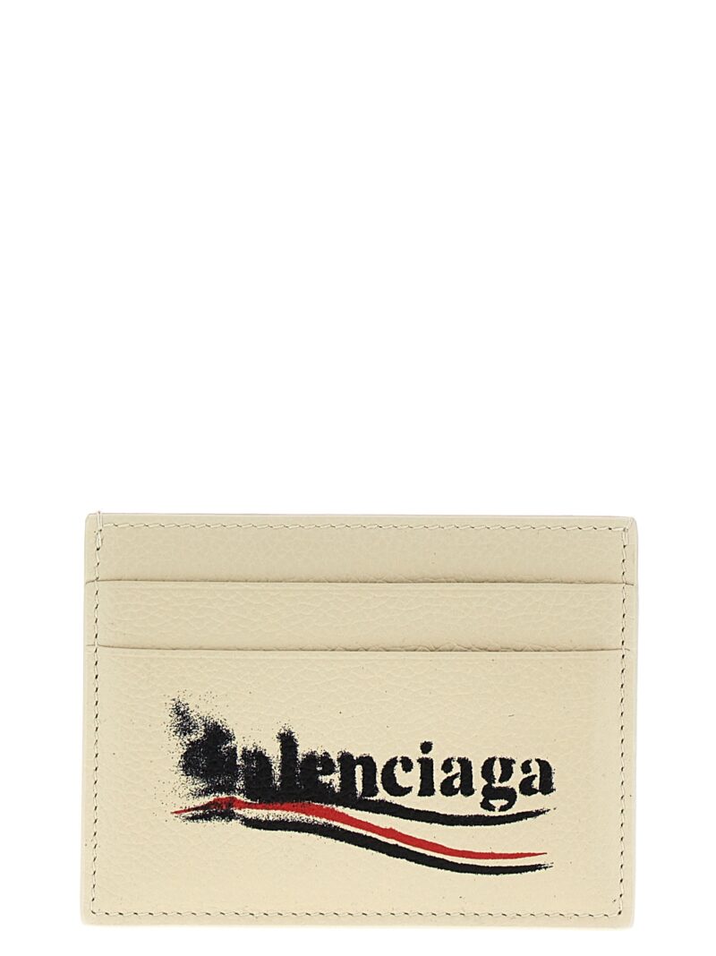 'Cash' card holder BALENCIAGA Beige