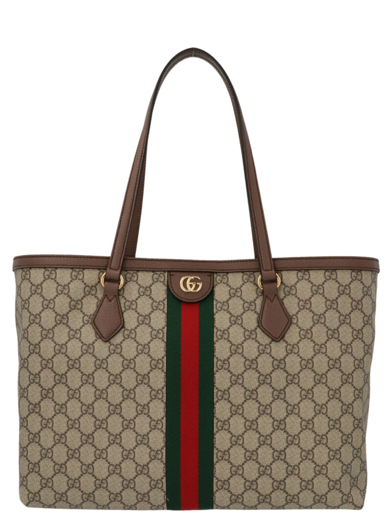 'Ophidia’ shopping bag GUCCI Beige