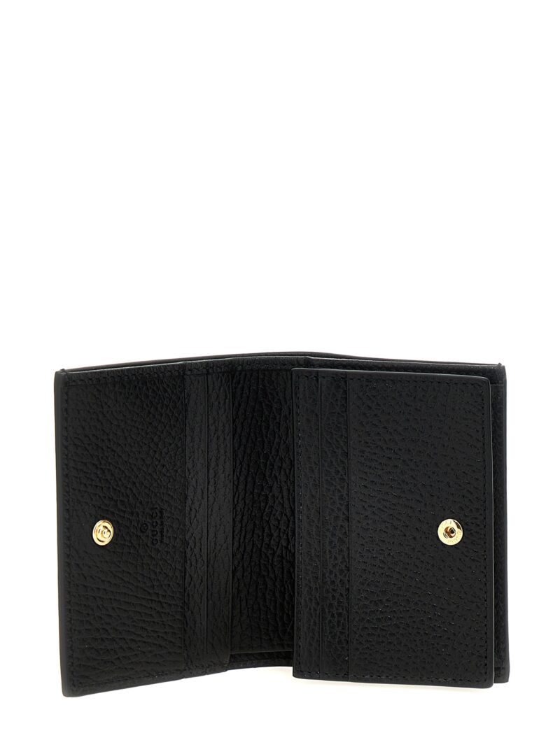 'GG Marmont' card holder Woman GUCCI Black