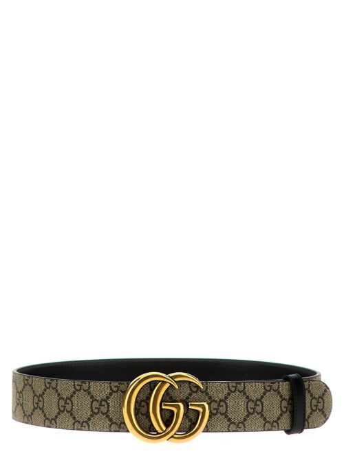 'GG Supreme’ reversible belt GUCCI Beige