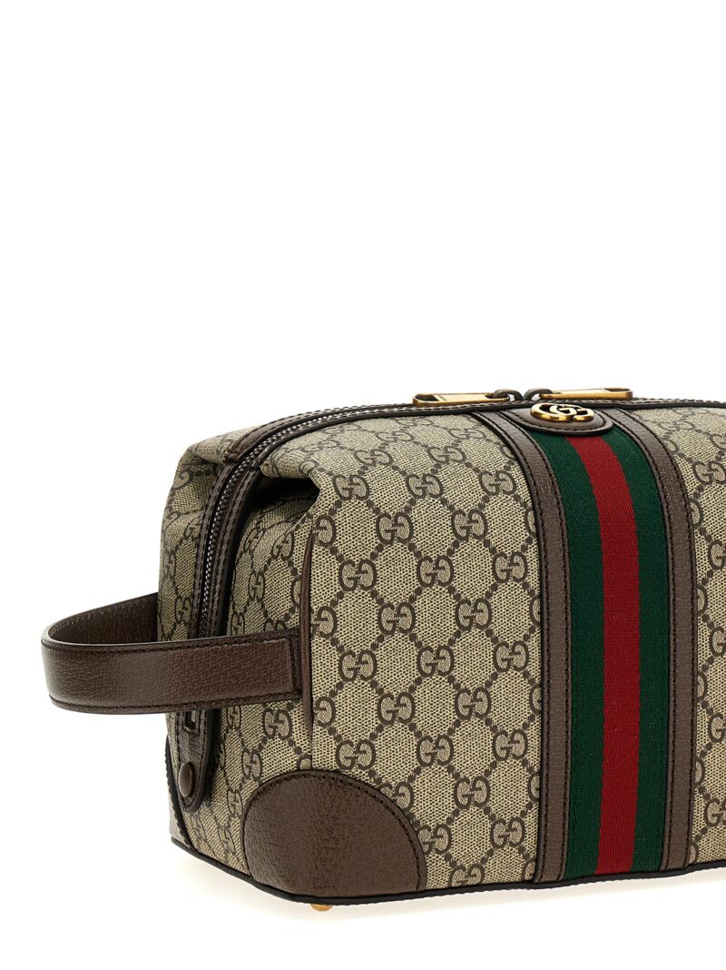 'Gucci Savoy' wash bag Man GUCCI Multicolor