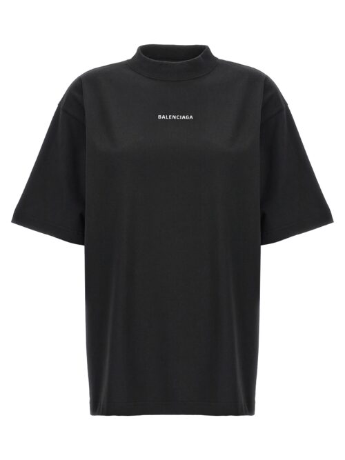 'Balenciaga back' T-shirt BALENCIAGA Black