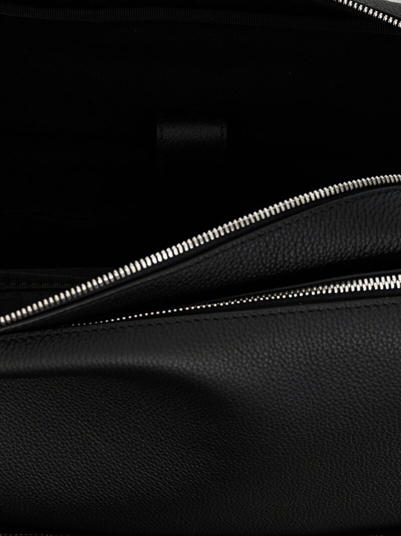 'Gancini' backpack 55% leather 25% polyester 15% nylon FERRAGAMO Black