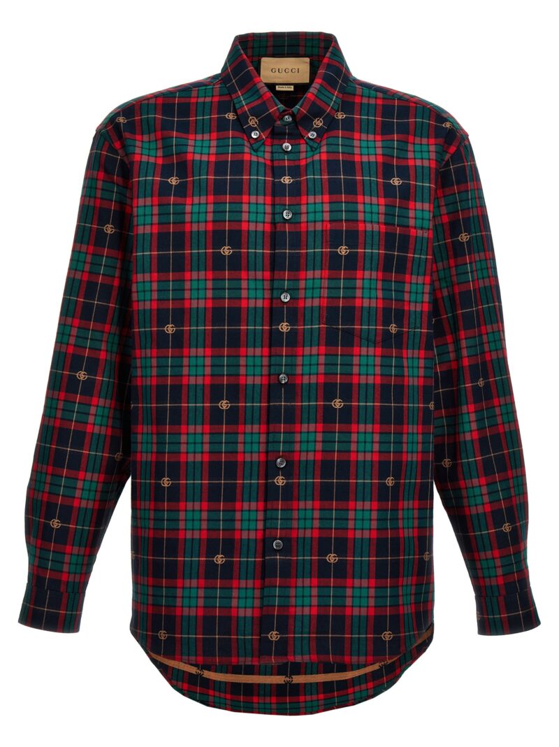 'GG' tartan shirt GUCCI Multicolor