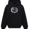 Logo print hoodie GUCCI Black