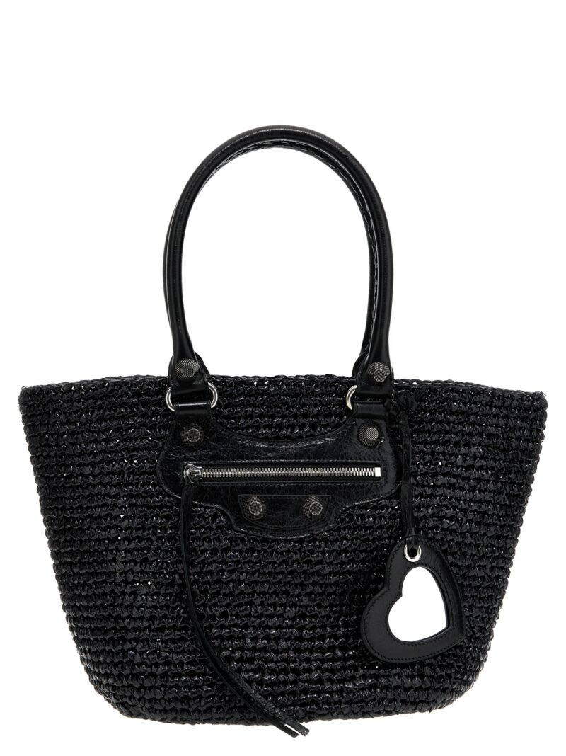 'Le Cagole Panier' shopping bag BALENCIAGA Black