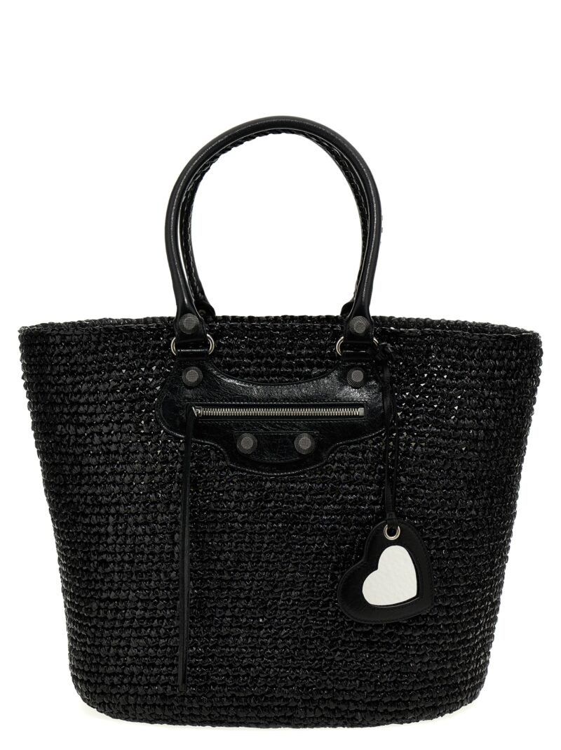 'Le Cagole Panier' large shopping bag BALENCIAGA Black